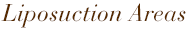 Liposuction Areas